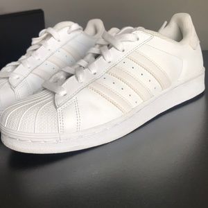 ADIDAS  superstar white